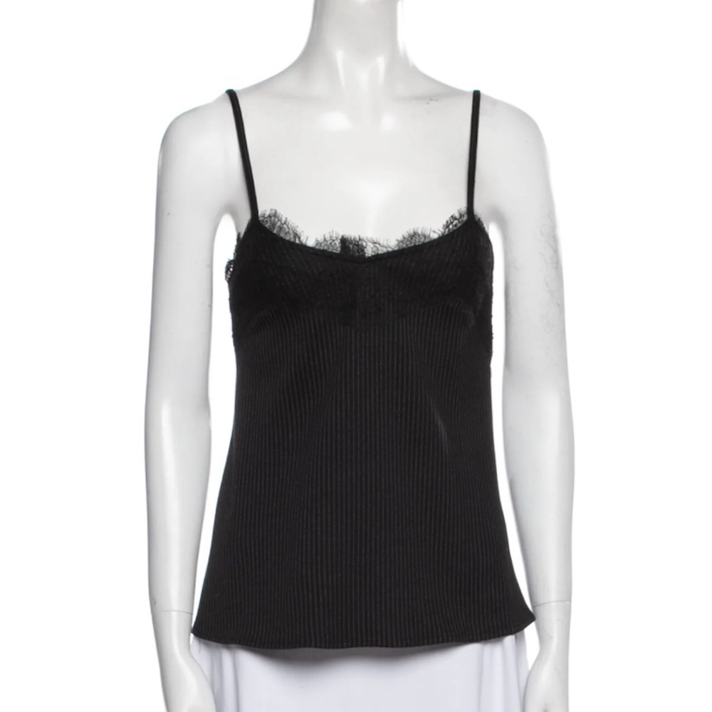 ZEYNEP ARÇAY Square Neckline Sleeveless Top Sz M